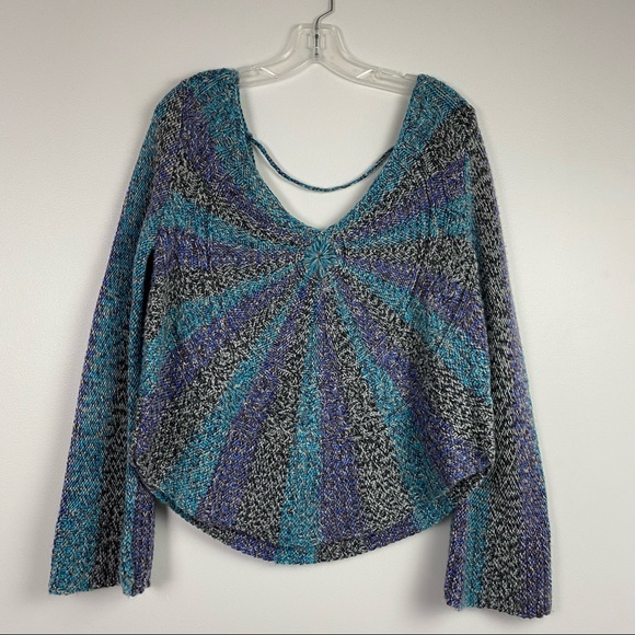 Free People Sweaters - Free People Wool Knit Spiral Boho Beach Sweater